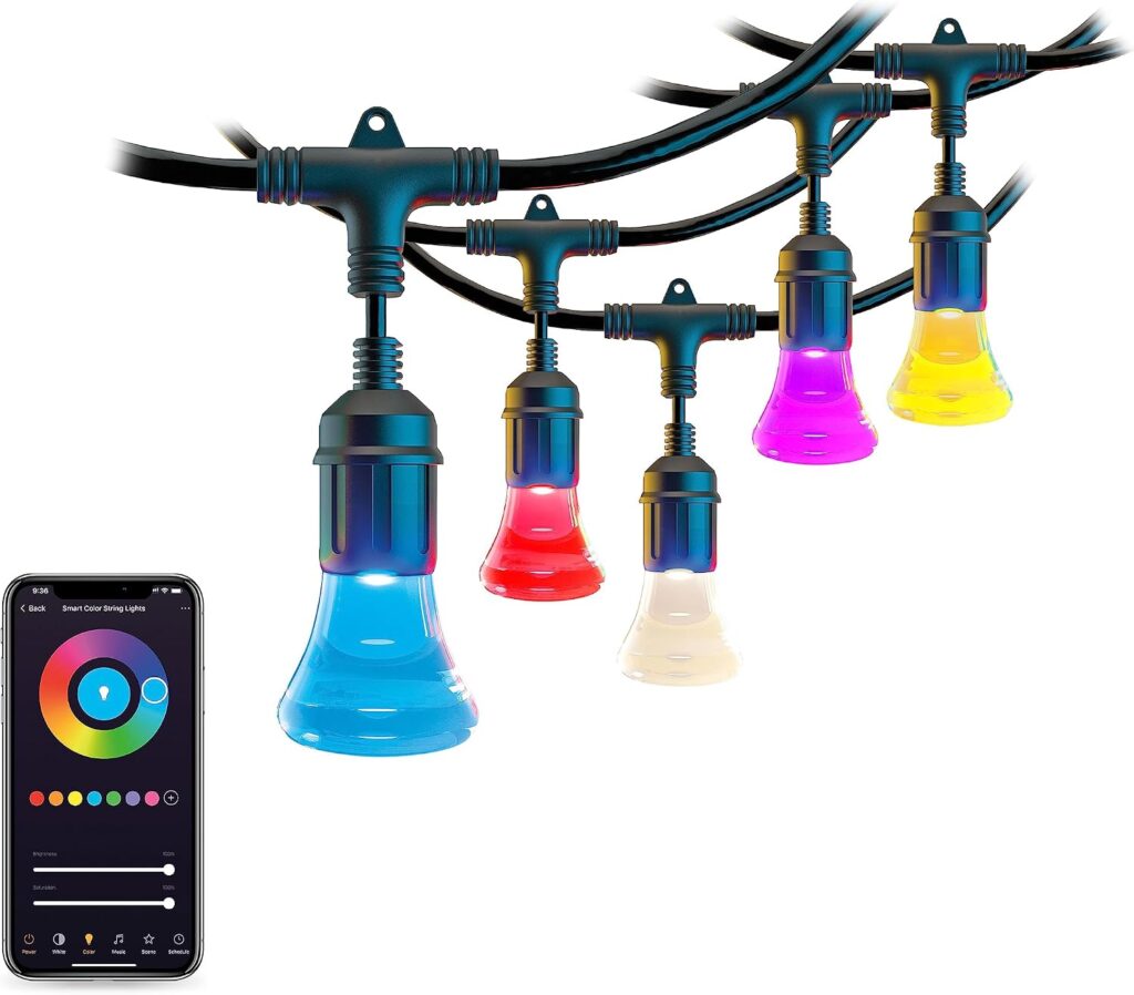 Atomi Smart Color-Changing String Lights - 36ft. - Commercial Grade