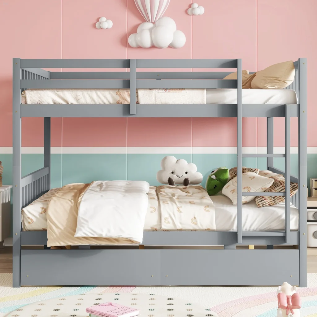 Huckell Full Over Full Bunk Bed