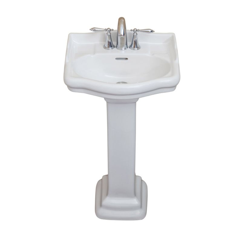 Roosevelt 27.5" Tall Vitreous China Oval