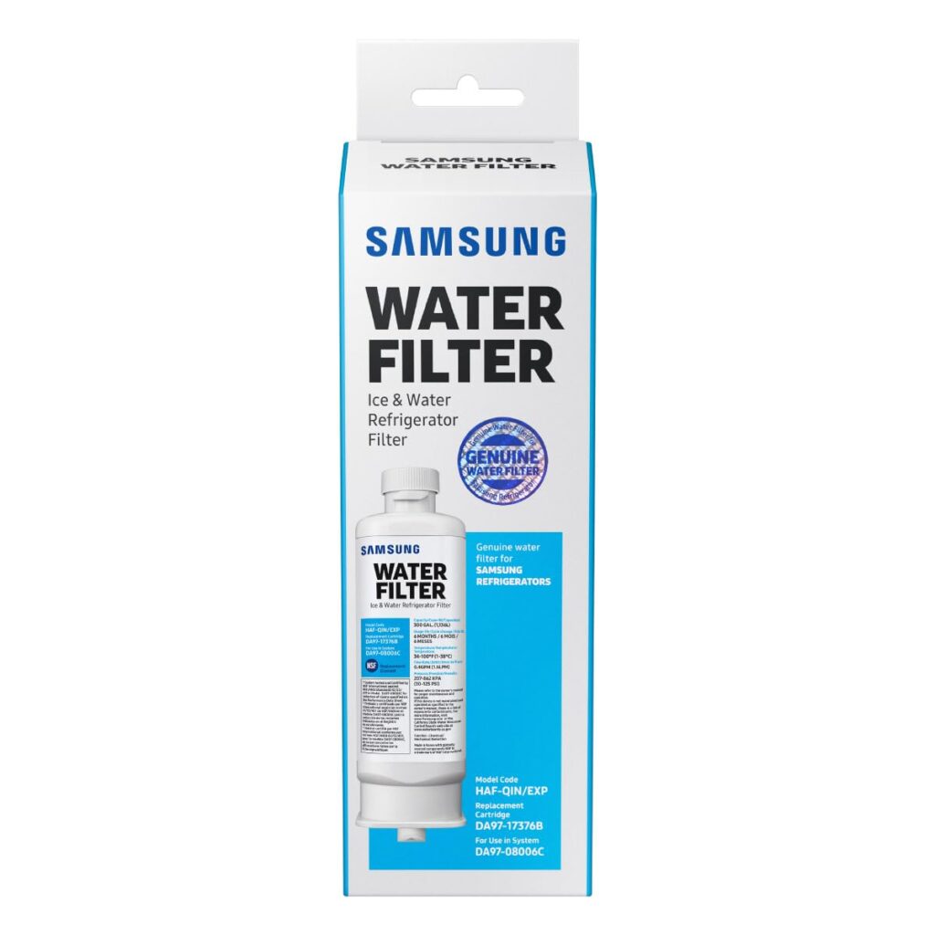 Samsung Genuine Filter for Refrigerator Water and Ice, Carbon