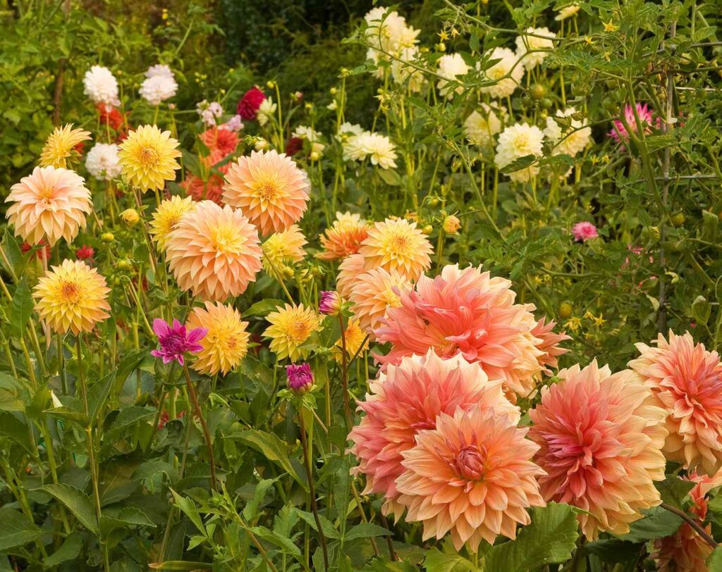 Dahlia Flowers Plants Grow
