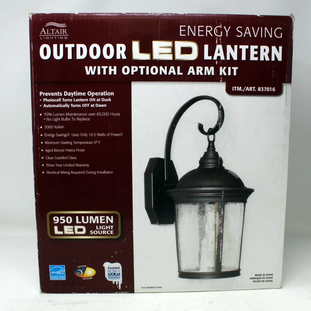 Altair Outdoor LED Energy Saving Lantern