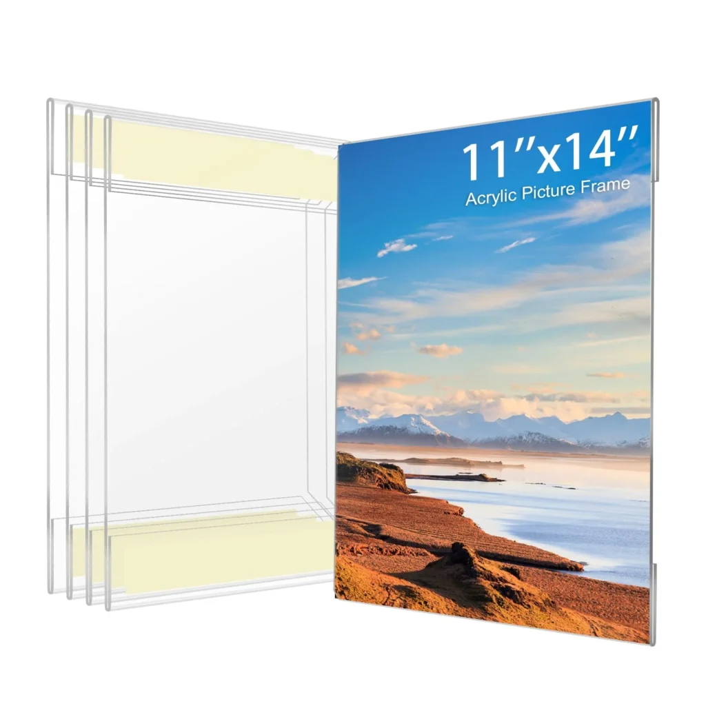 11" X 4" Acrylic Wall Frame