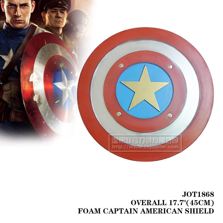 Captain American 12" Foam Shield