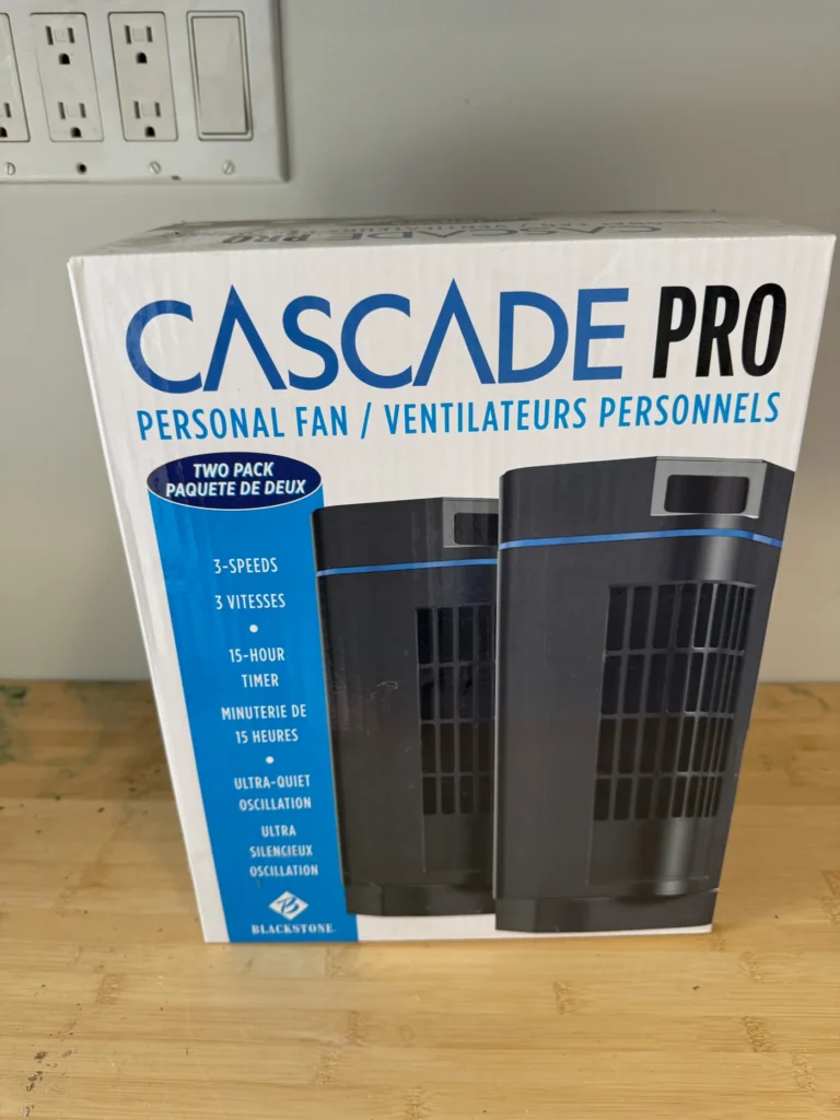 Cascade 2 Pack Personal Fan