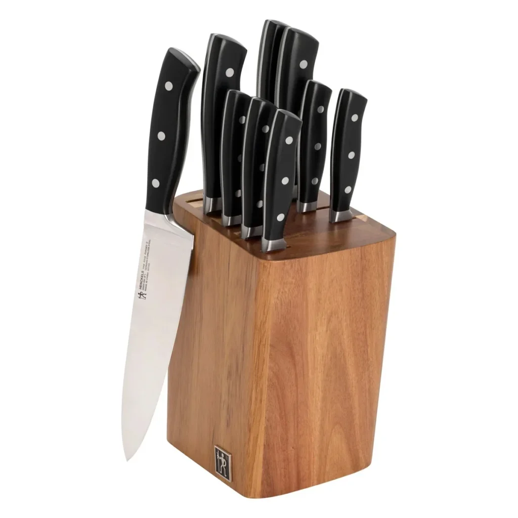 10 Piece Henckels Fine Edge Forged Knife