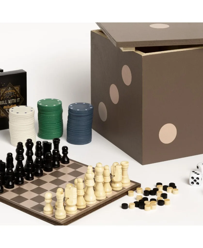 5 in 1 Dice Box Game Set