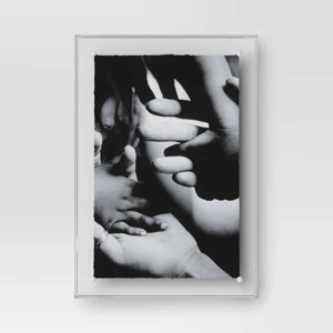 4"x6" Acrylic Block Image Frame Clear - Room Essentials