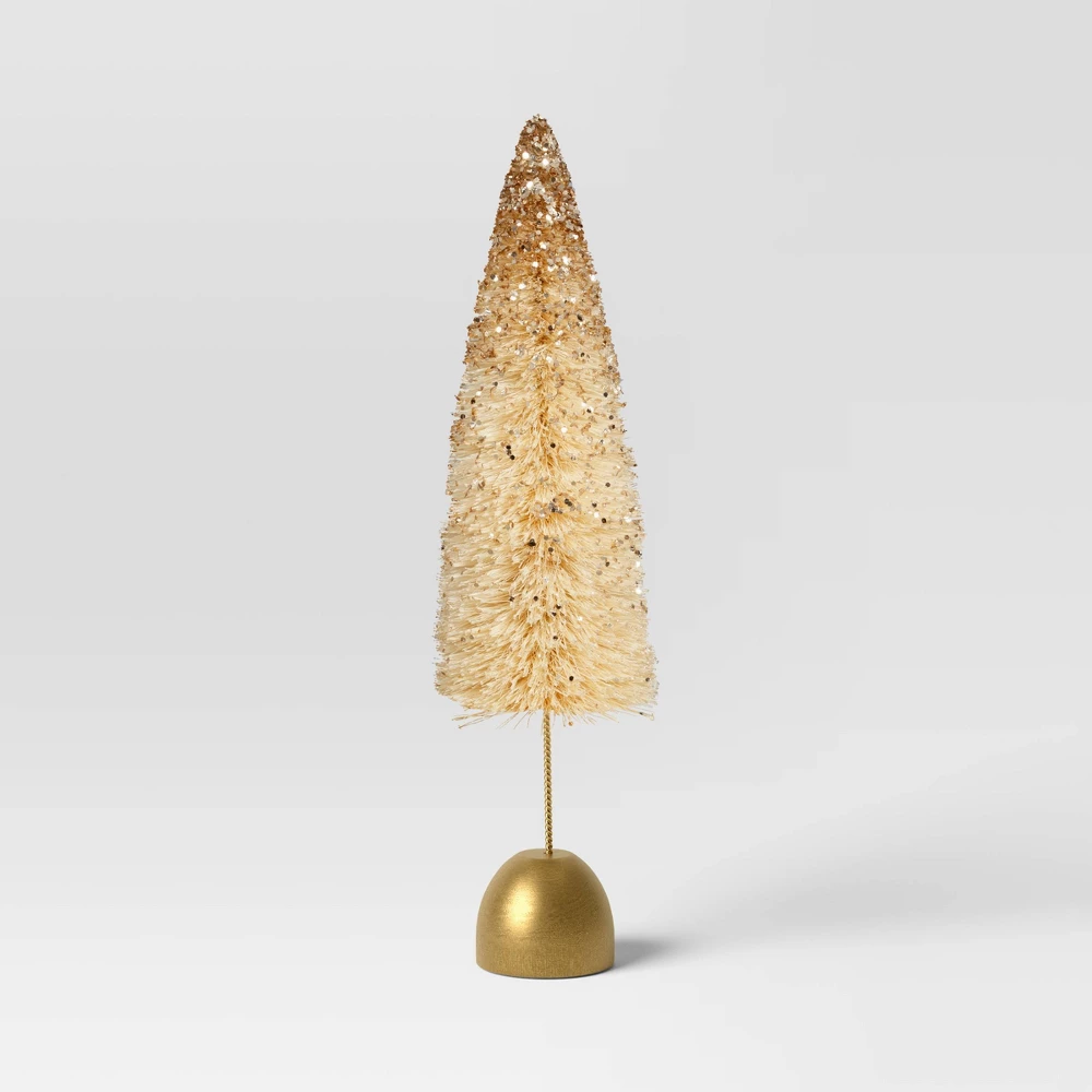 Large Christmas Ornament Bottlebrush Tree - Threshold