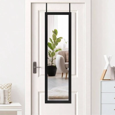 16"x59" Metal Over the Door and Floor Mirror - Room Essentials