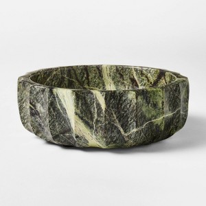 8" Marble Bowl Multicolor Naturals - Threshold