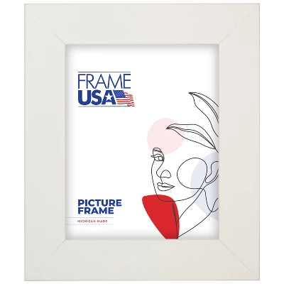 8" X 10" Wide Single Picture Frame White - Room Essentials