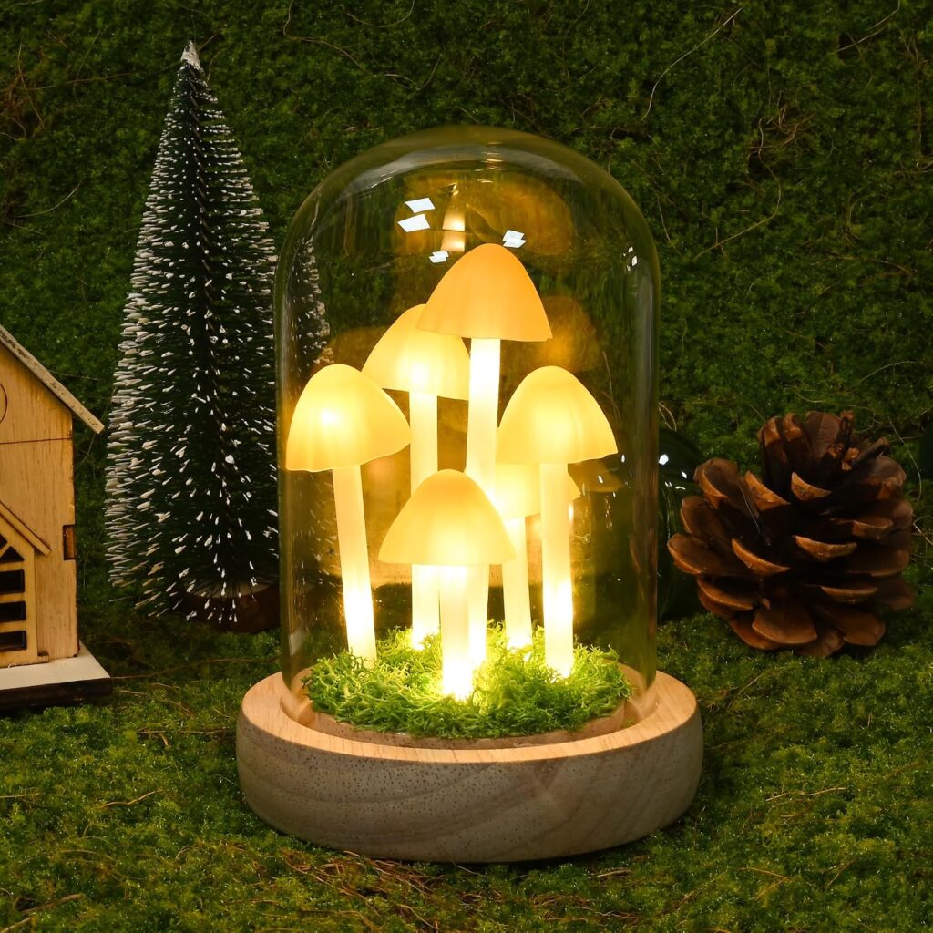 Dome Mushroom Novelty Table Lamp White - Room Essentials