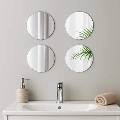 Evideco French Home Goods Small Decorative Wall Self Adhesive Star