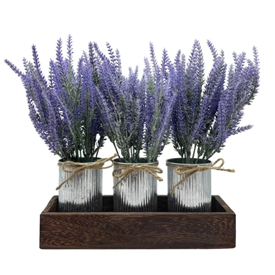 10.25" Lavender Mini Arrangement - Room Essentials