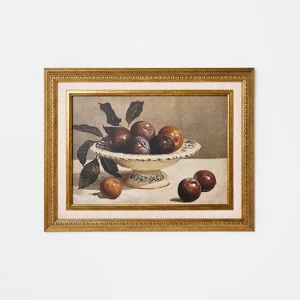 18"x14" Table Still Life Wall Art - Threshold