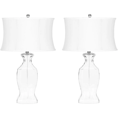 Glass Table Lamp with Open Base - Room Essentials