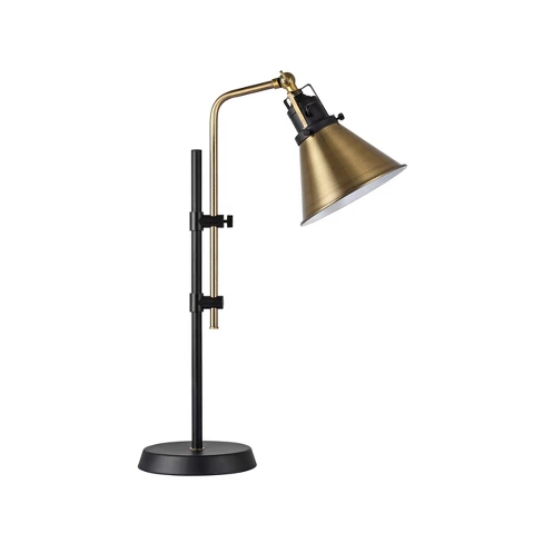 Metal Ring Table Lamp Black - Threshold