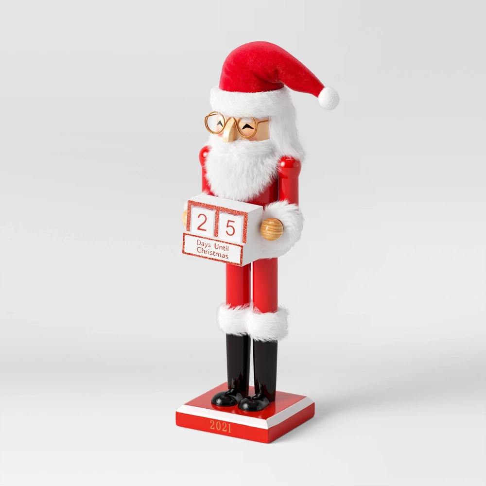 Santa Nutcracker Countdown Christmas Calendar - Threshold