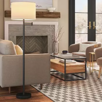 Cantilever Floor Lamp Black - Threshold