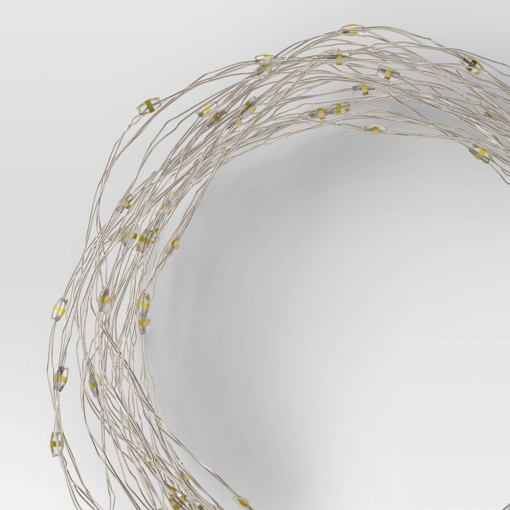10.5' 30ct Battery Operated Twinkling LED Dewdrop Fairy String Lights