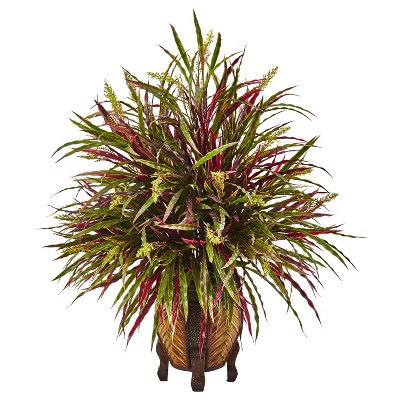 Artful Fall Grass Arrangement - Threshold