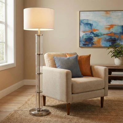 Bernadate Poly Floor Lamp Whitewash - Signature Design by