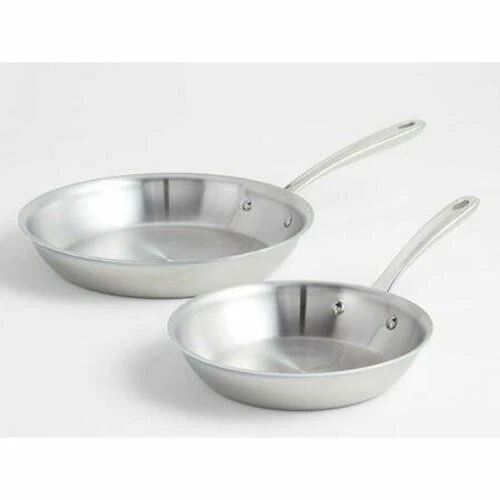 All-Clad D3 Stainless Steel 2-Piece Frying Pan Set