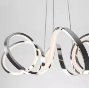 Artika Swirl Ribbon Light – Chrome