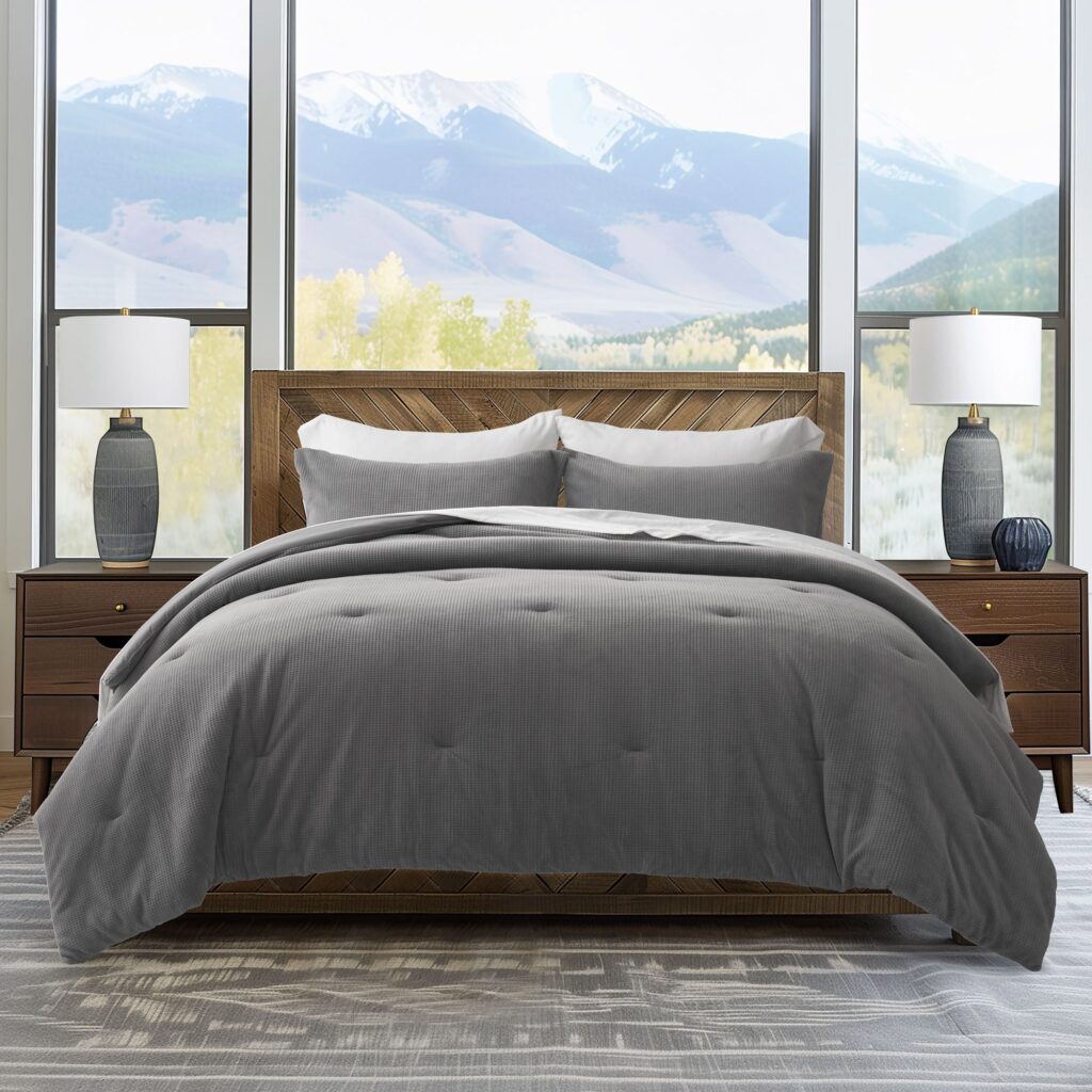 Broadhaven Edge More 7 Piece Silk Comforter Set Queen