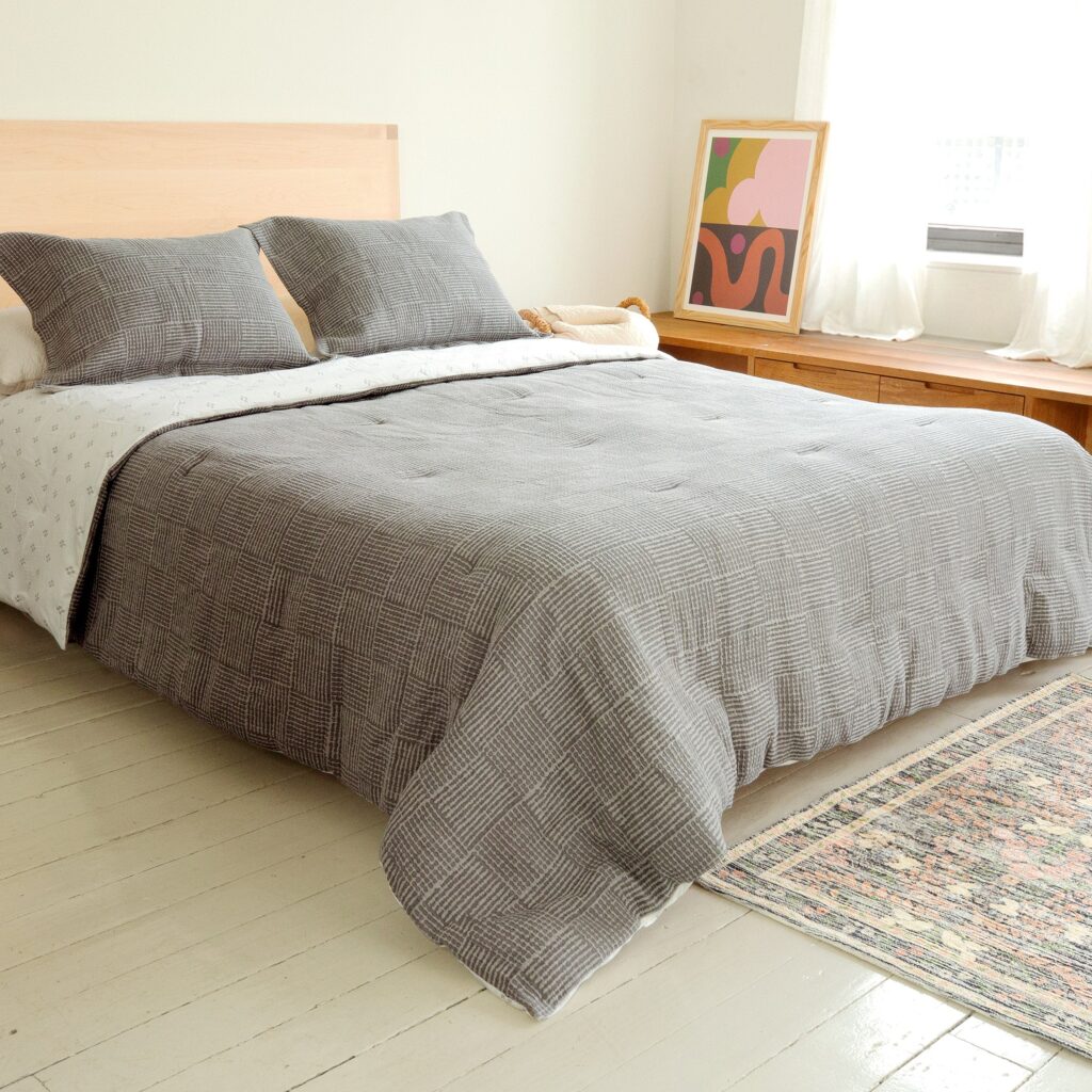 Christian Siriano 3 Piece Cotton Sateen Comforter Set