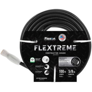 Flextreme 100' Garden Hose – Black