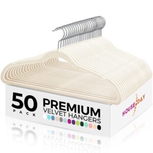 Flocked Hangers (50-Pack)