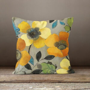 Floral Decorative Pillow