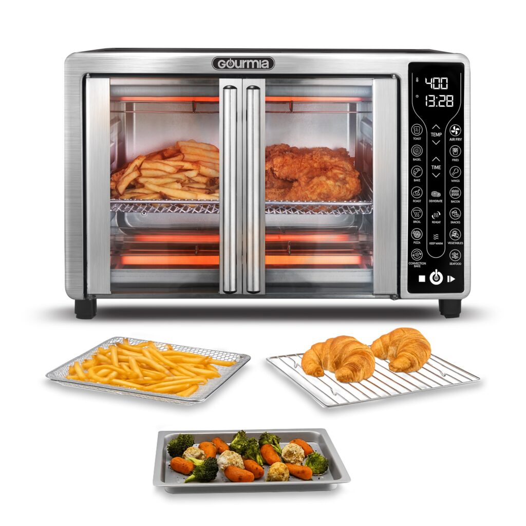 Gourmia French Door Air Fryer Oven