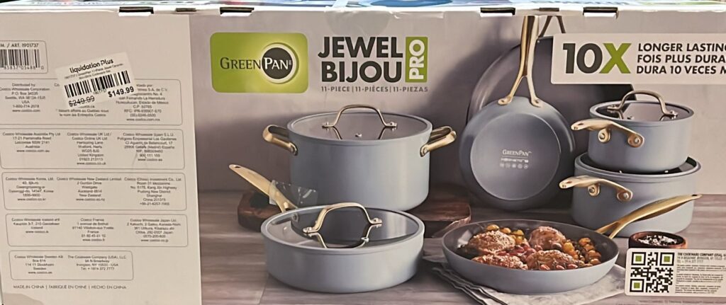 GreenPan Jewel 11-Piece Cookware Set