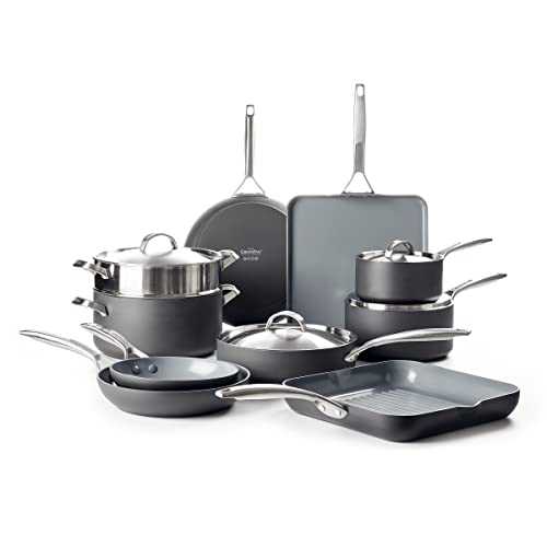 GreenPan Paris Pro 14-Piece Cookware Set