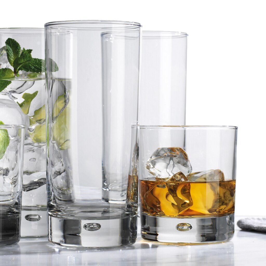 Home Essentials 16 Pc Drinkware