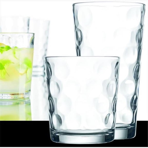 Home Essentials 16-Piece Drinkware Set