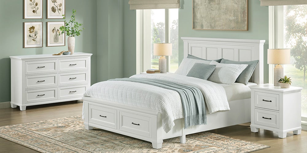 Homestead Single Rose Embroidered Bedspread, view 3