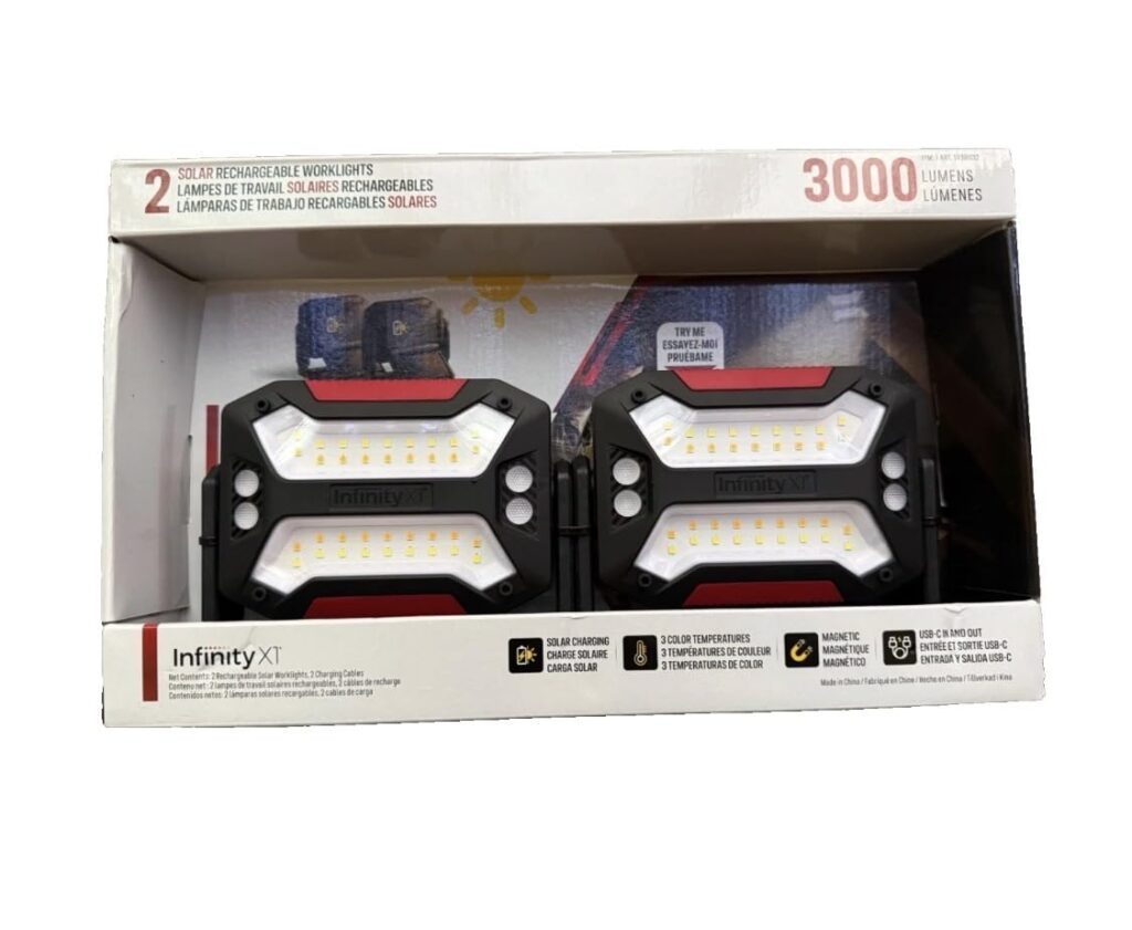 Infinity X1 Solar Light (3000 Lumens)