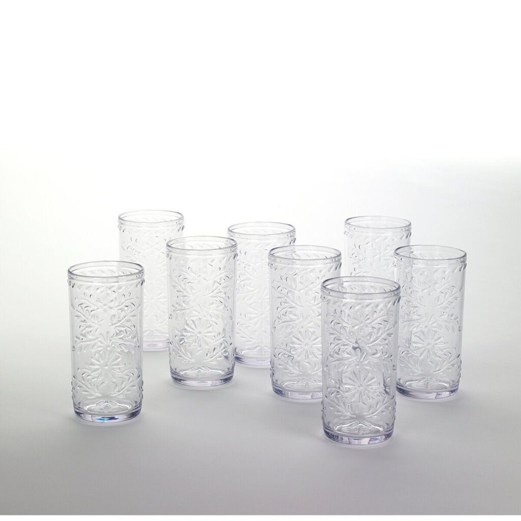 Jia Wei Tritan Tumbler Set (8-Pack)
