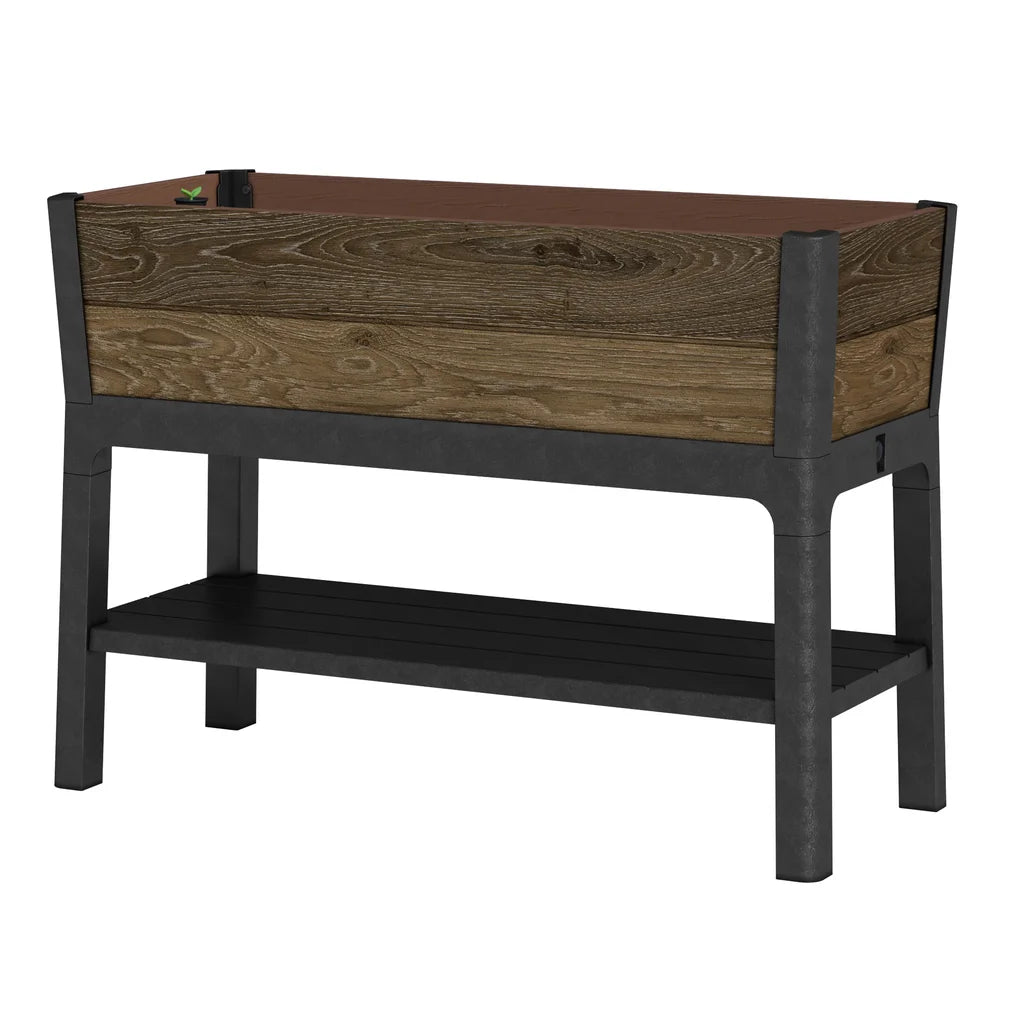 Keter Elevated Planter – Walnut