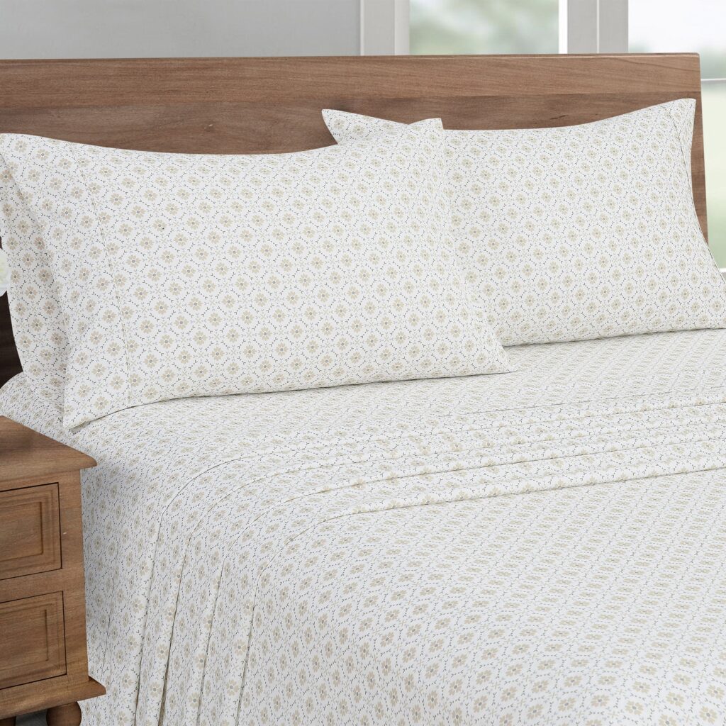 Laura Ashley Cotton Percale King Sheet