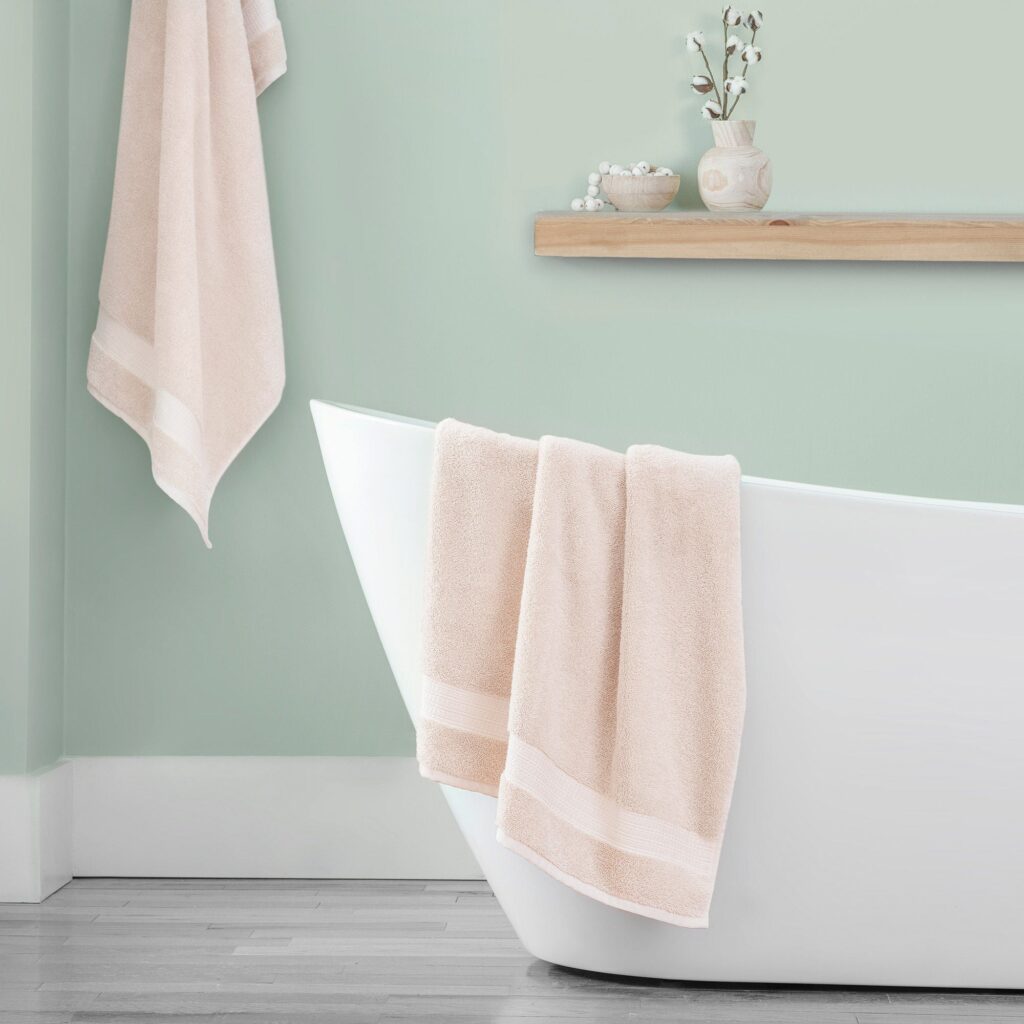 Martex Eco Pure Beige White Pair