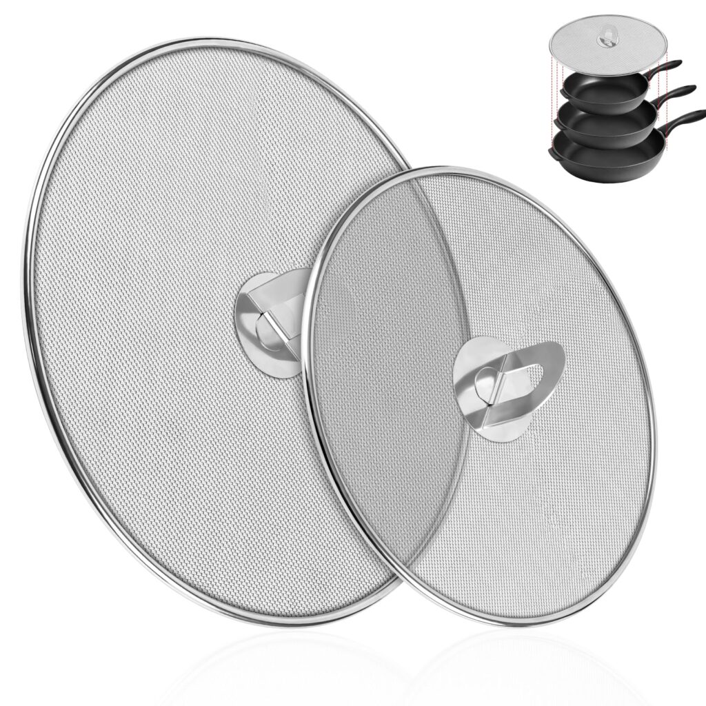 MIU Stainless Steel Splatter Guard (2-Pack)