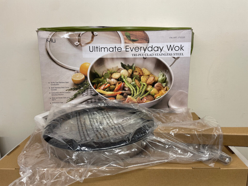 MIU Stainless Steel Wok