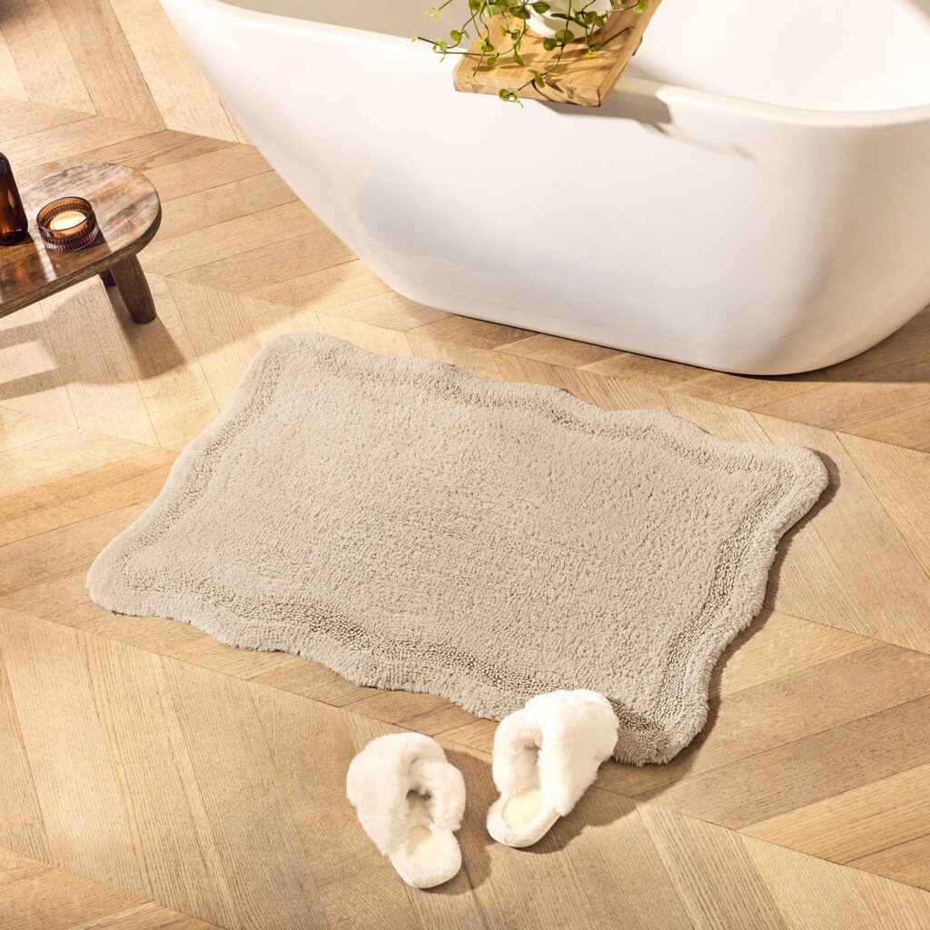 Noodle Jacquard Bath Rug
