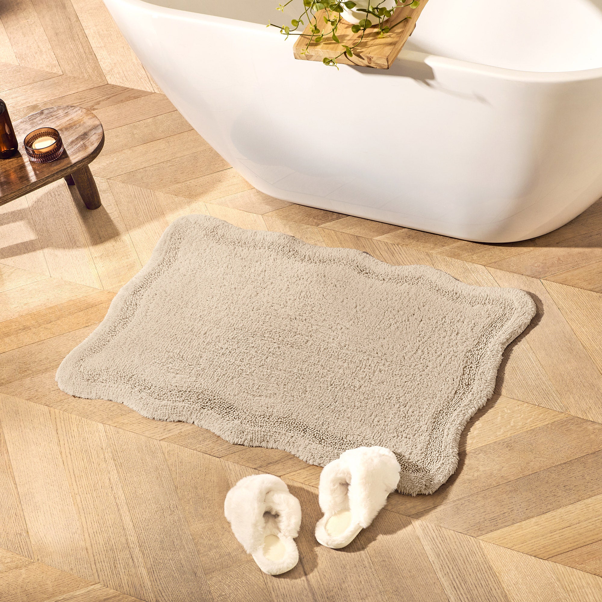 Noodle Jacquard Bath Rug