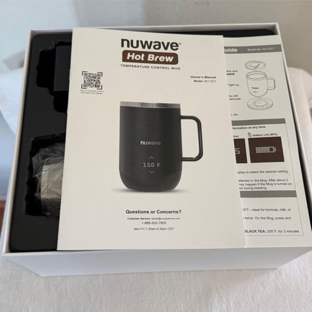 NuWave Hot Brew Temperature Control Mug